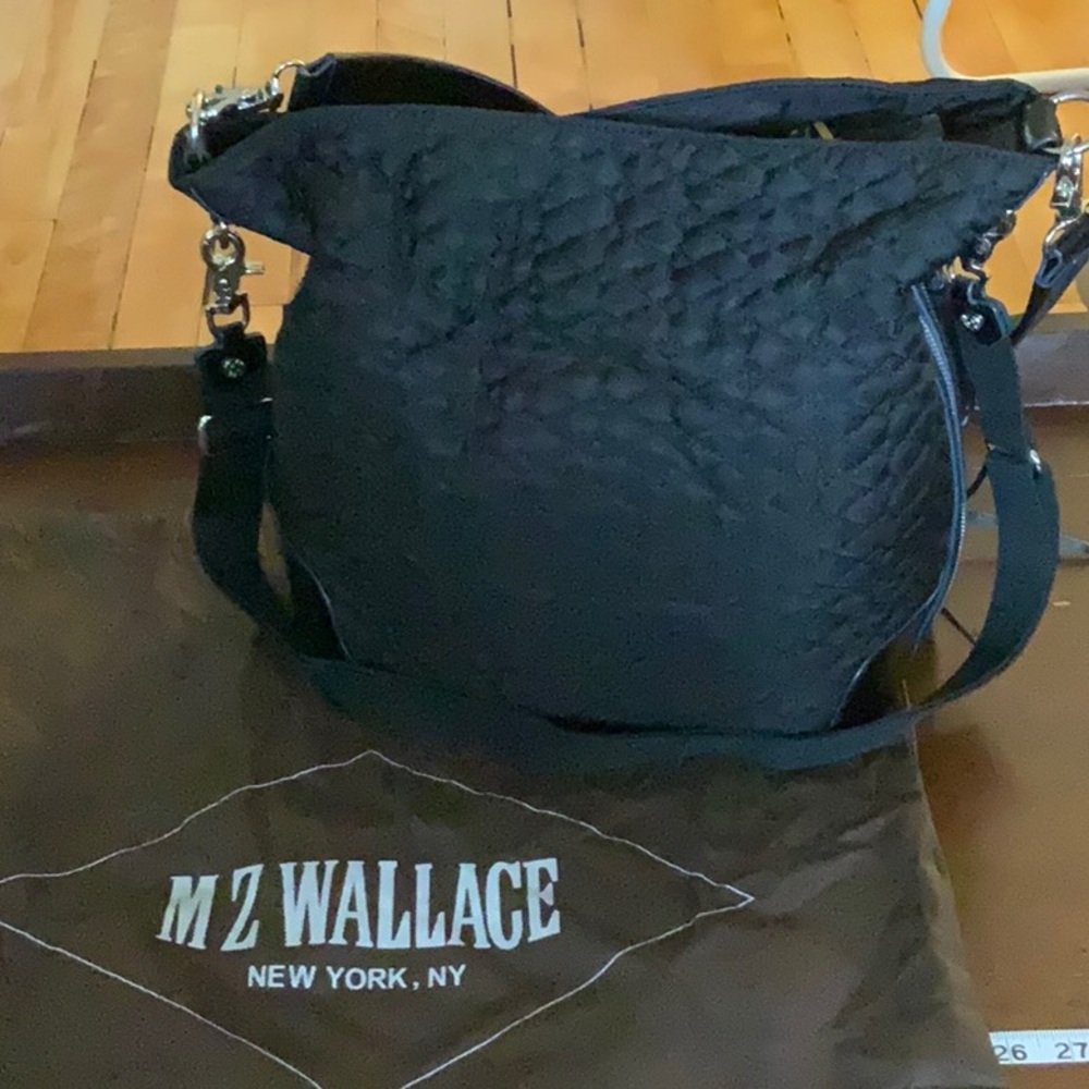 MZ Wallace XL Quilted Shoulder Bag Crossbody strap